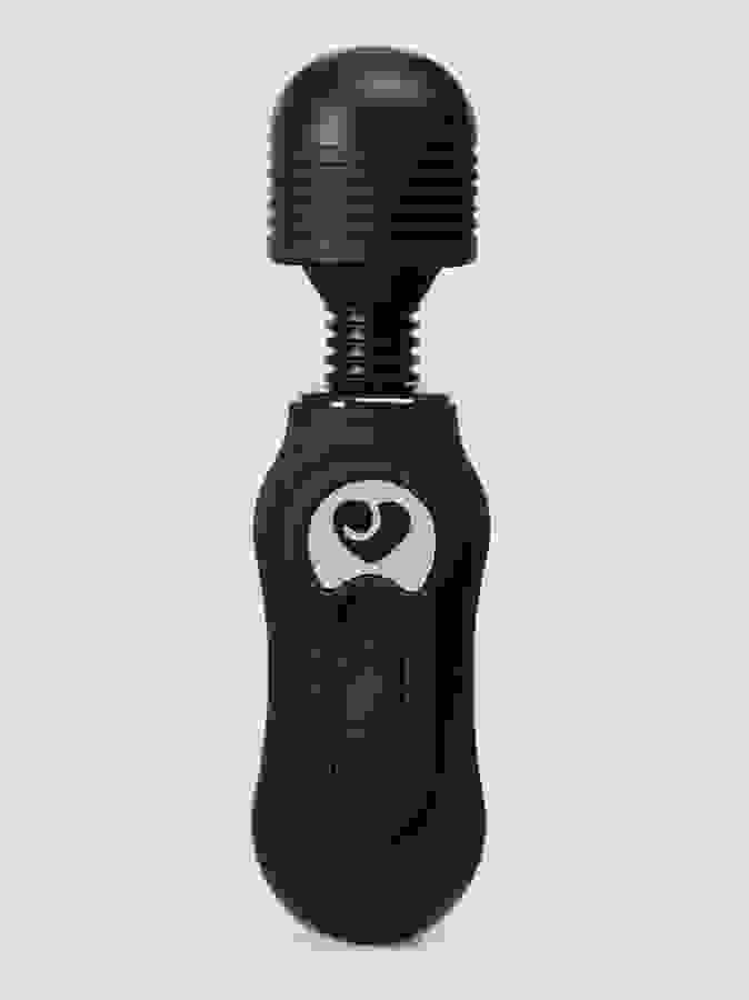 Lovehoney Micro Wand Vibrator, Black, hi-res